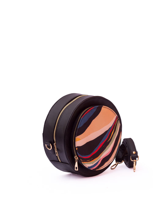 Cosmic Round Crossbody Bag