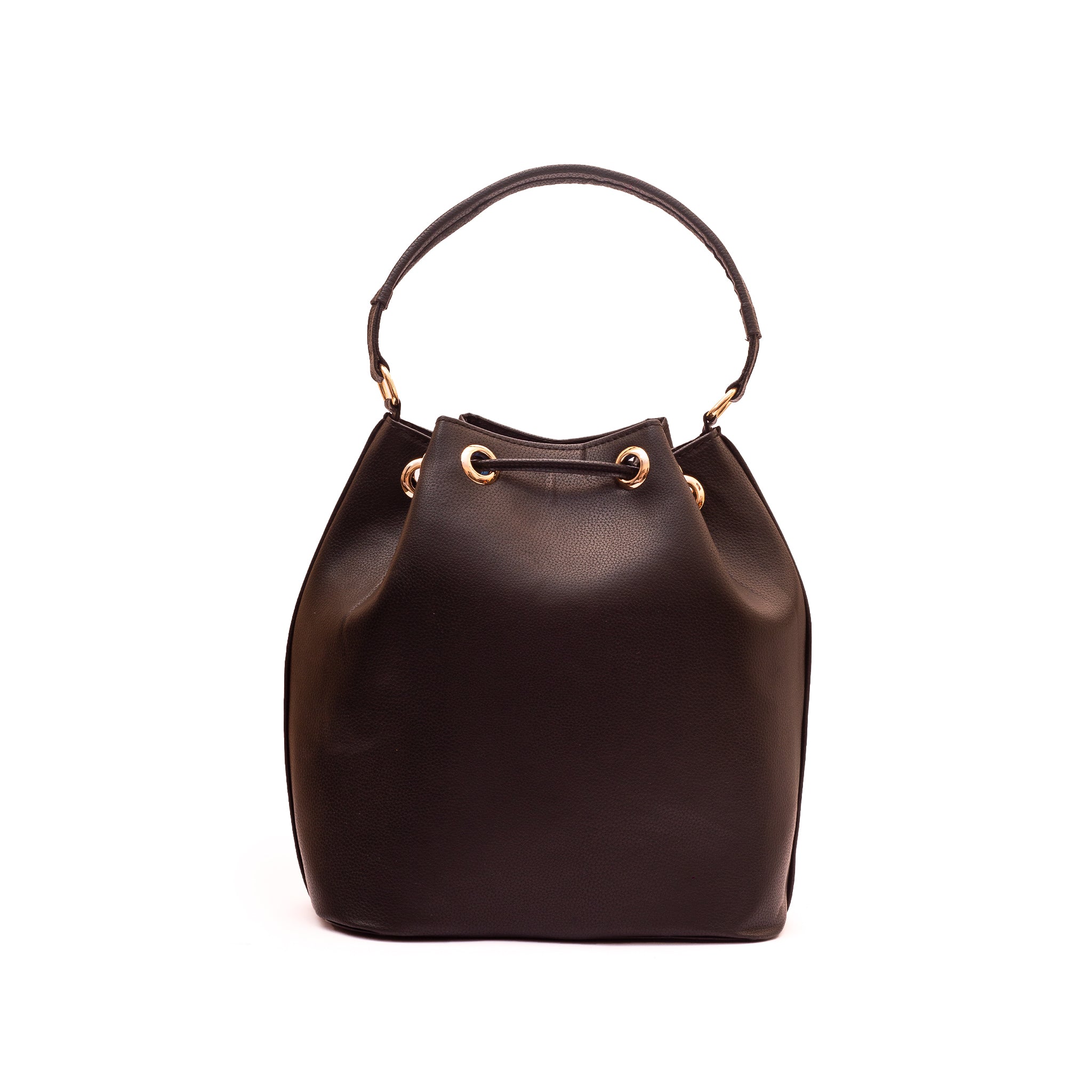 The City Staple Bucket Bag - Black