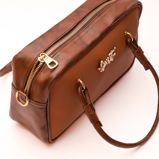 Set of 2: Work & Weekend Set - Lockwood Handbag & Cocoa Mini Crossbody Bag (SAVE Rs. 1000)