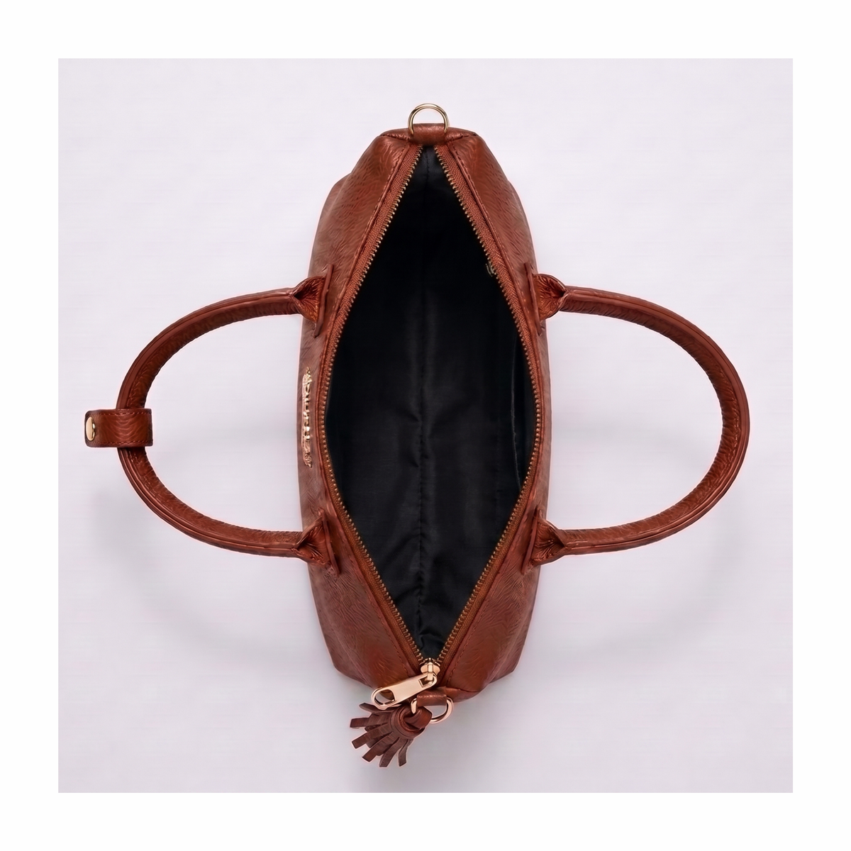 Mini Barrel Crossbody - Chocolate Brown