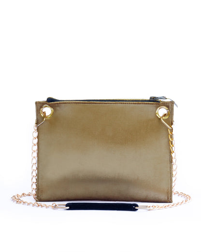 Gold Serpent Mini Luxe Purse