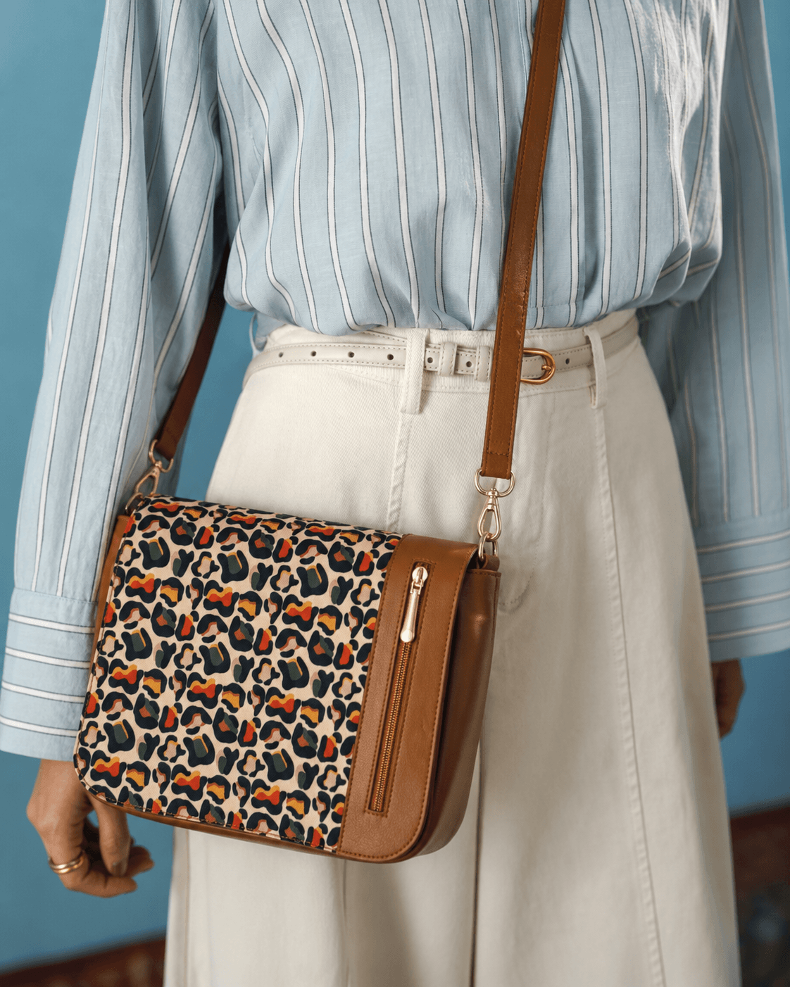The Wild Zipped Crossbody Bag