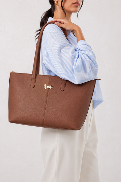 The Big Tan Brown Tote