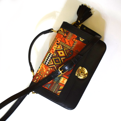 Tribal Treasure Box Crossbody Bag