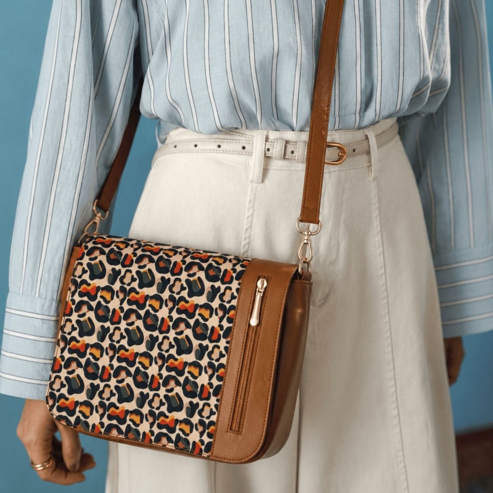 The Wild Zipped Crossbody Bag