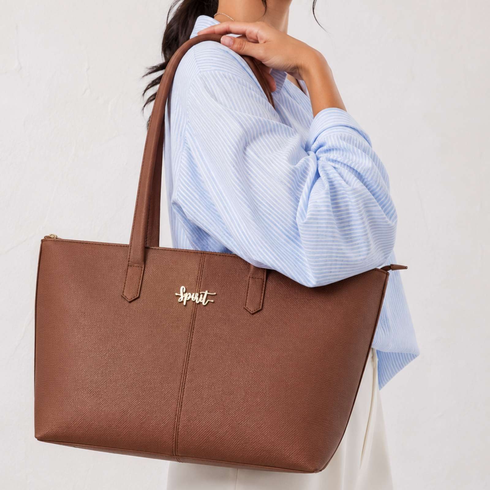 The Big Tan Brown Tote