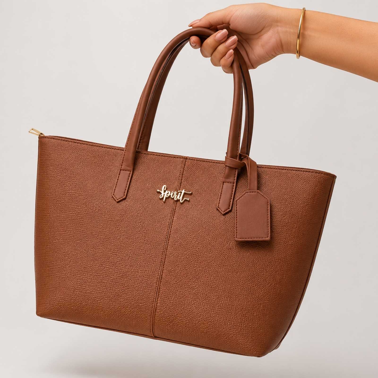 The Big Tan Brown Tote