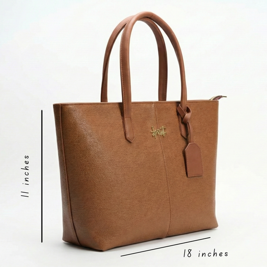 The Big Tan Brown Tote